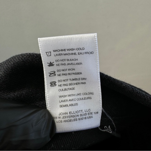 John Elliott The Cast 2 Mens Black Skinny Jeans 34 Minimalist Japanese Luxury - Picture 10 of 11